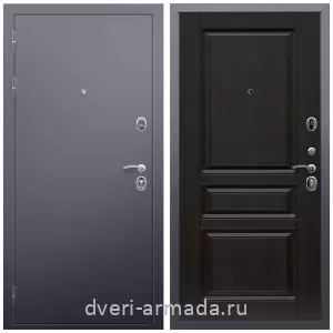 Взломостойкие входные двери, Дверь входная Армада Люкс Антик серебро / МДФ 16 мм ФЛ-243 Венге